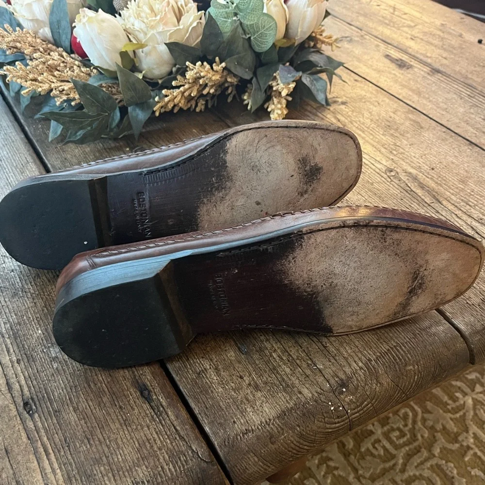 Vintage Bostonian Loafers - Made in Italy - Size 13 - Picture 4 of 7